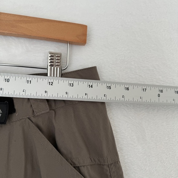 Mountain Hardwear womens taupe lightweight straight leg outdoor pants size 10 - Picture 6 of 12